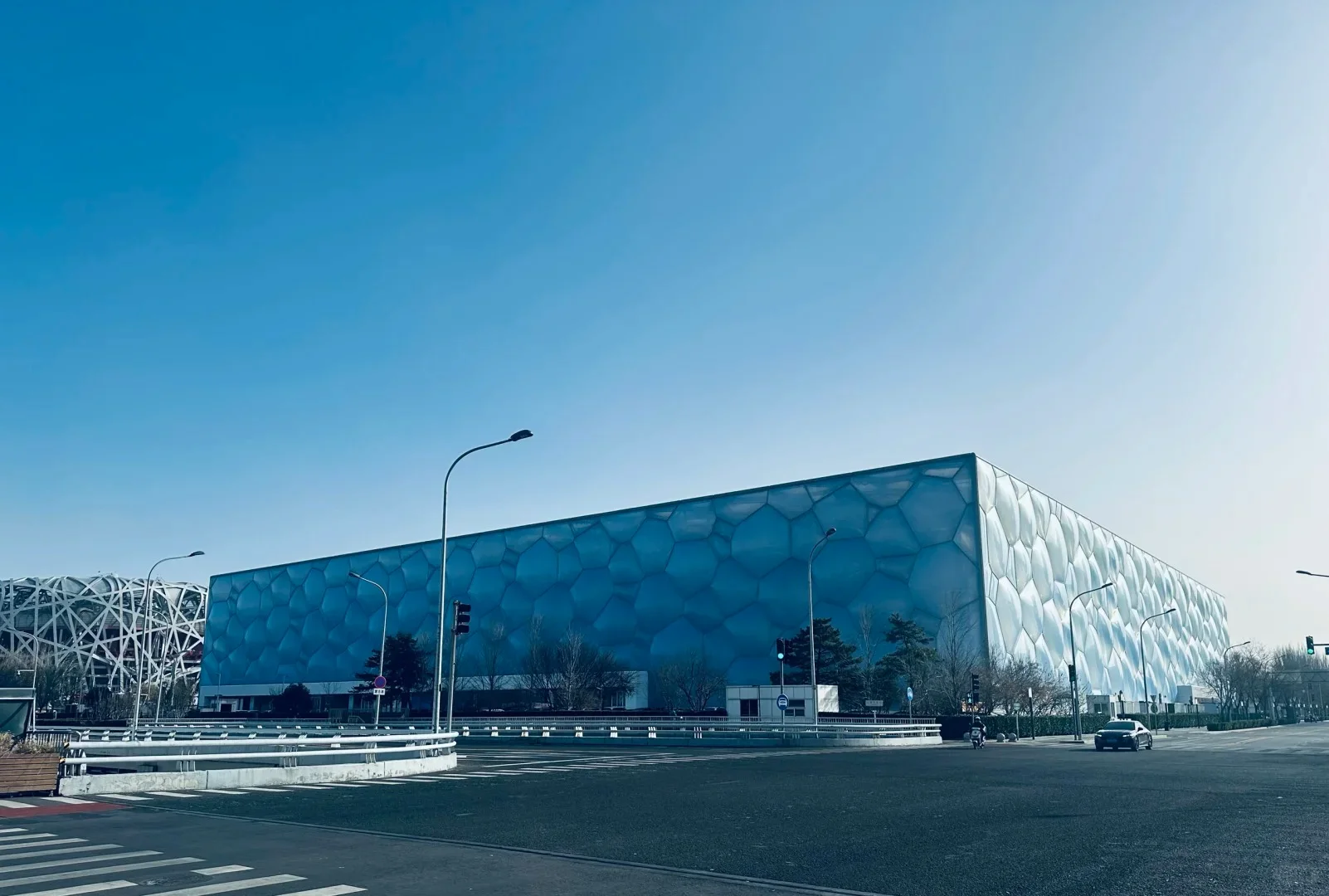 Water Cube National Aquatics Center in Beijing