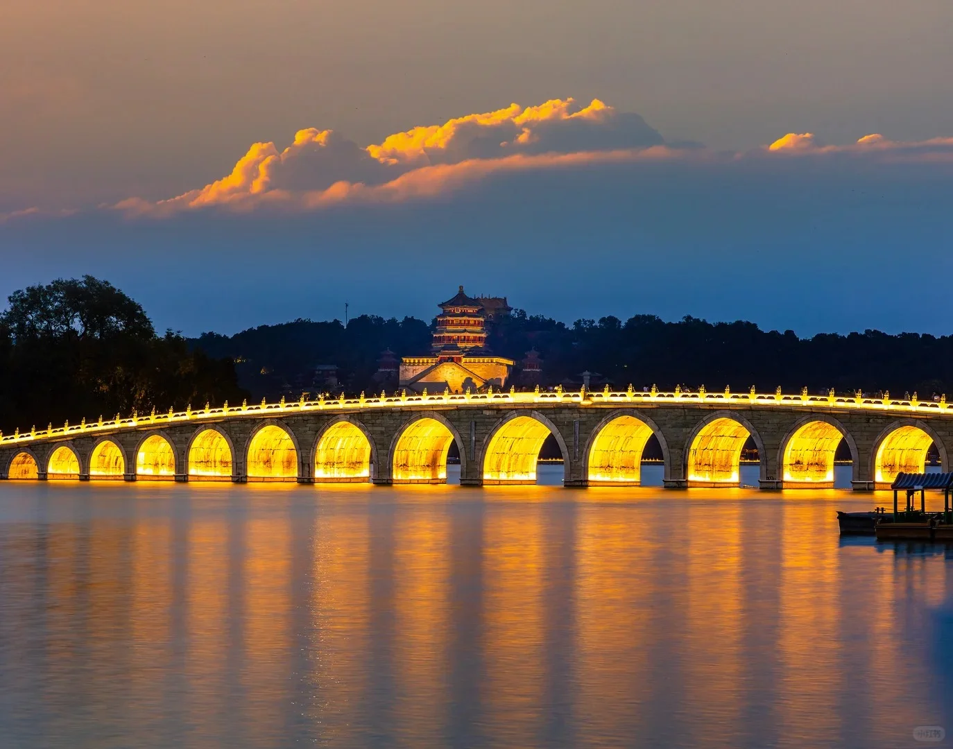 Summer Palace Kunming Lake in Beijing