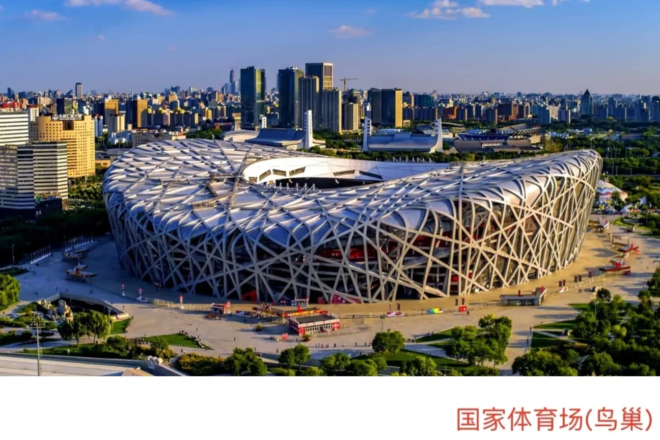 Bird's Nest Olympic Stadium in Beijing