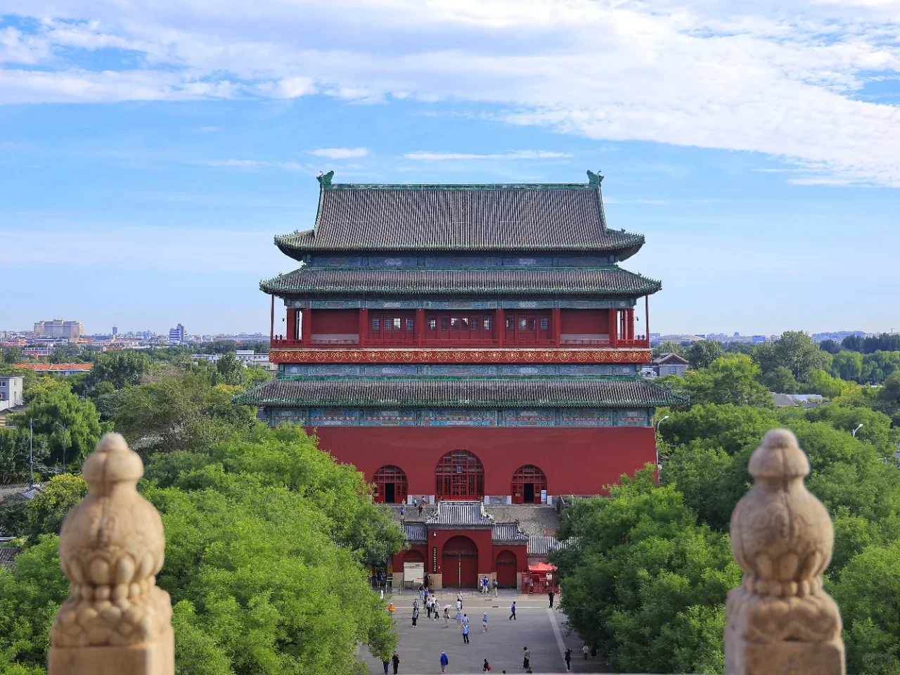 Gulou Drum Tower in Beijing