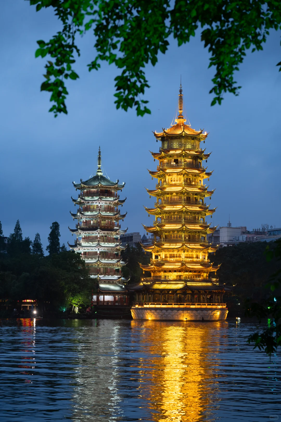 Sun and Moon Pagodas - Beijing attraction